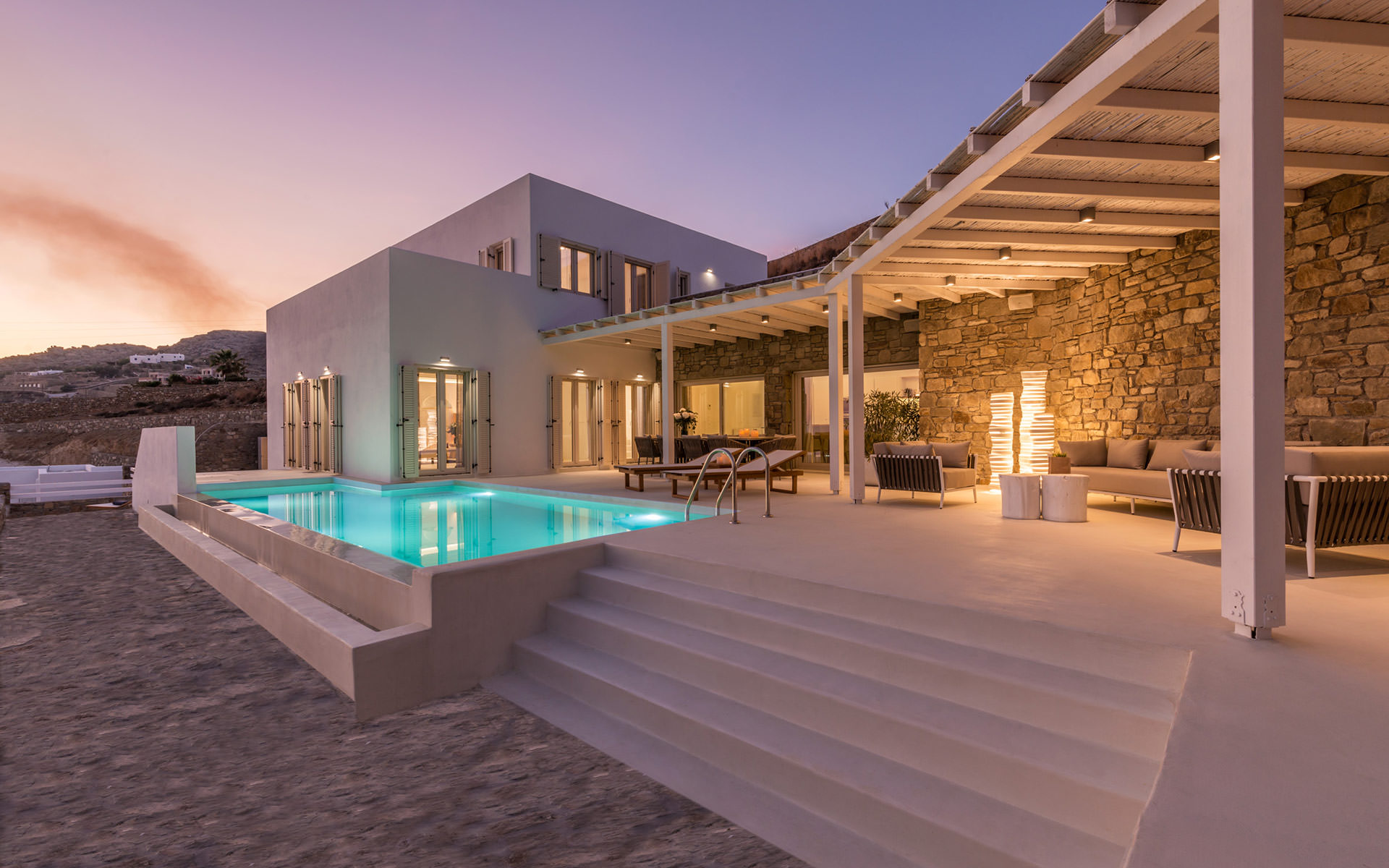 Luxury Villa Arabesque in Mykonos | Elia, Mykonos Island | Greece