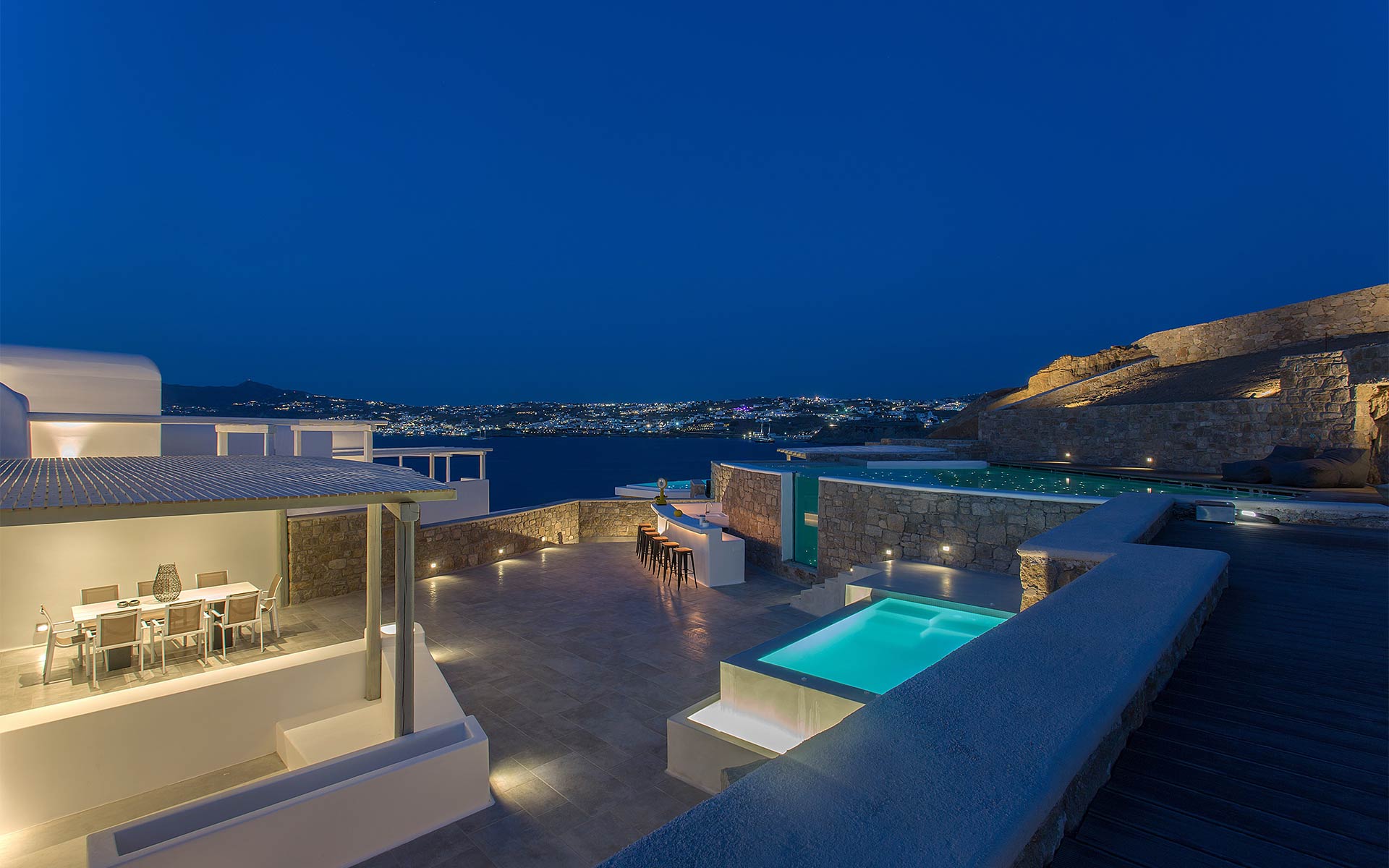 Luxury Villa Sapphire in Mykonos | Kanalia, Mykonos Island