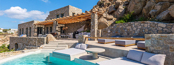 Luxury Villa Stone in Mykonos