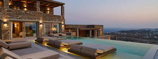 Luxury Villa Amarillo in Mykonos