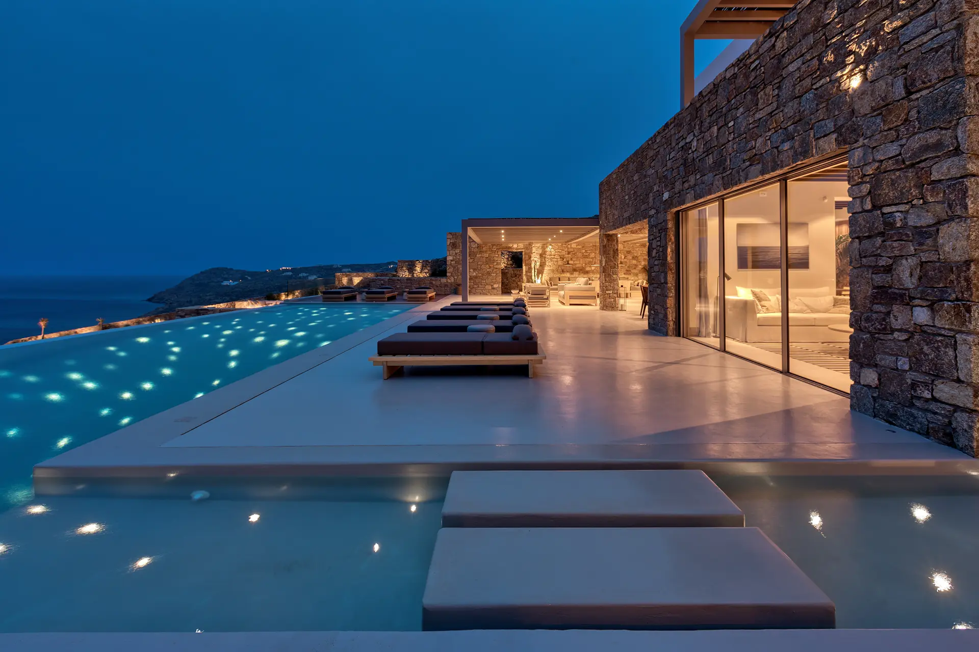 Collection with heated pool villas