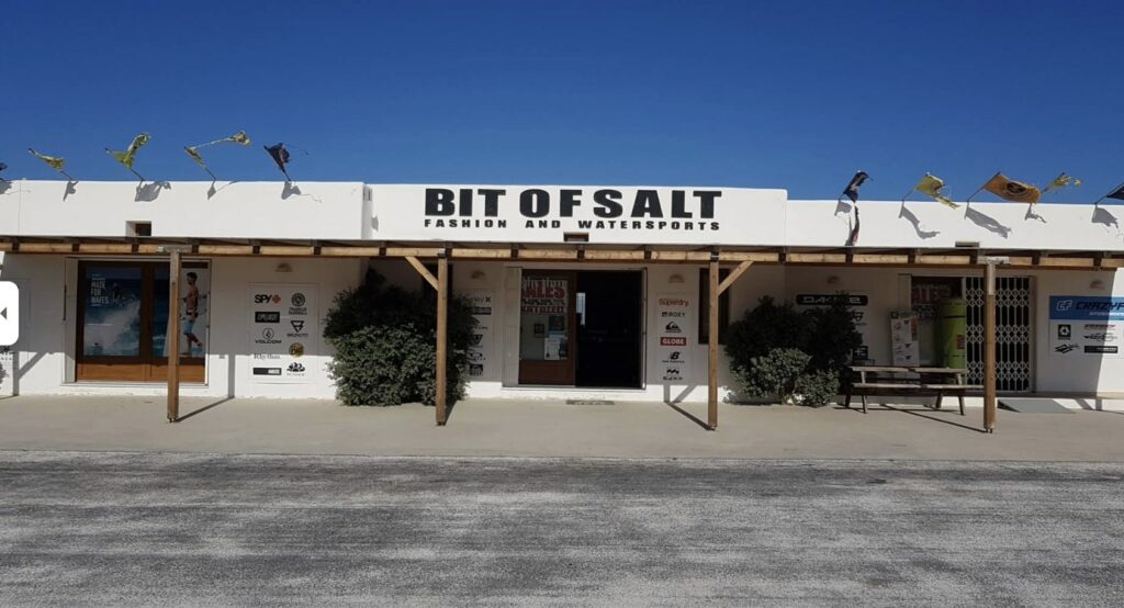 bit of salt