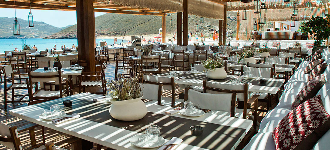 PRINCIPAUTE DE MYKONOS | THE NEW SPECTACULAR SETTING AT PANORMOS BEACH