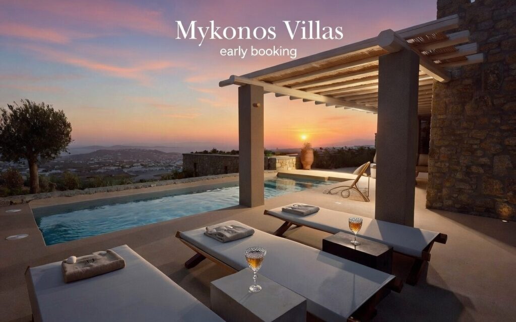 Early Booking Mykonos Villas