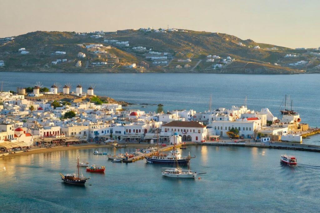 mykonos glamour