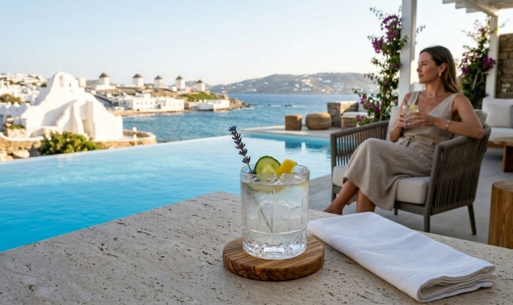sober mykonos